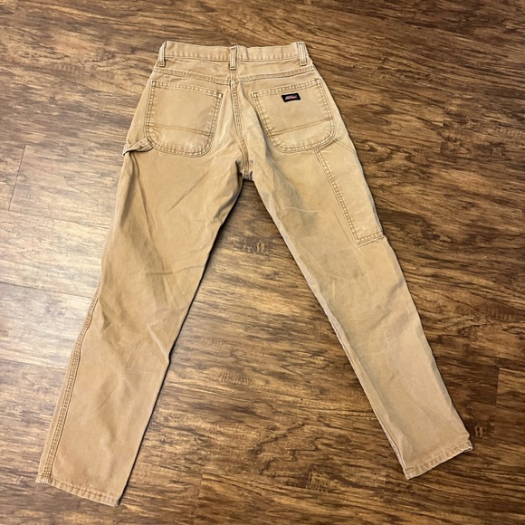 Dickie’s tan carpenter pants 28x30 - Picture 4 of 8